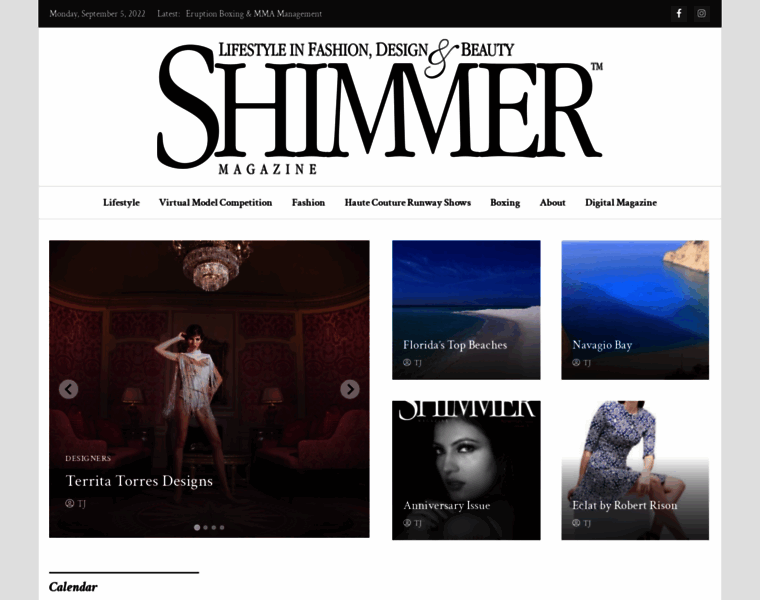 Shimmermagazine.com thumbnail