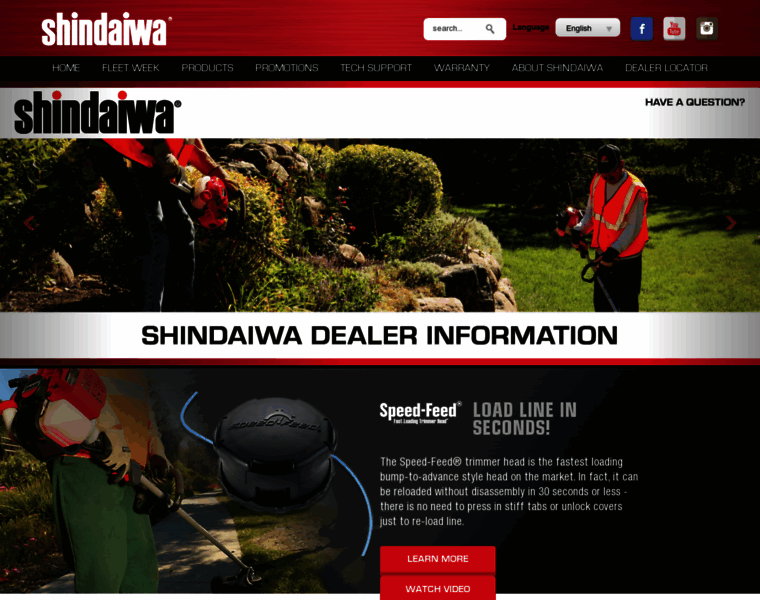 Shindaiwa.ca thumbnail