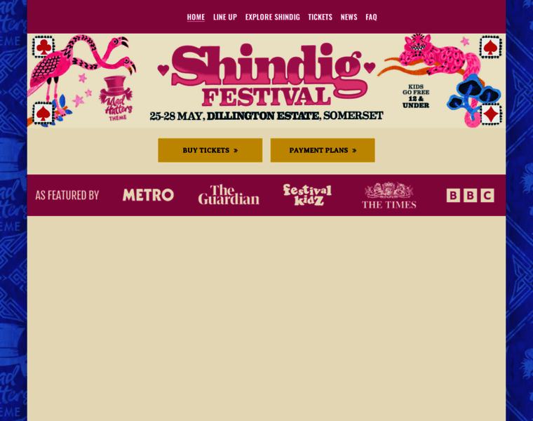 Shindigfestival.co.uk thumbnail