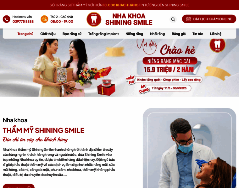 Shiningsmile.vn thumbnail