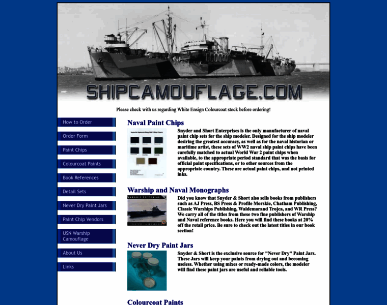 Shipcamouflage.com thumbnail