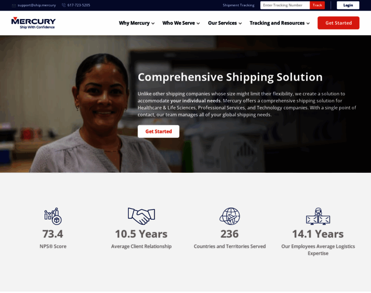 Shipmercury.com thumbnail