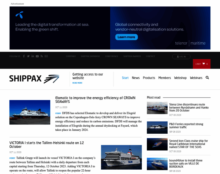 Shippax.se thumbnail