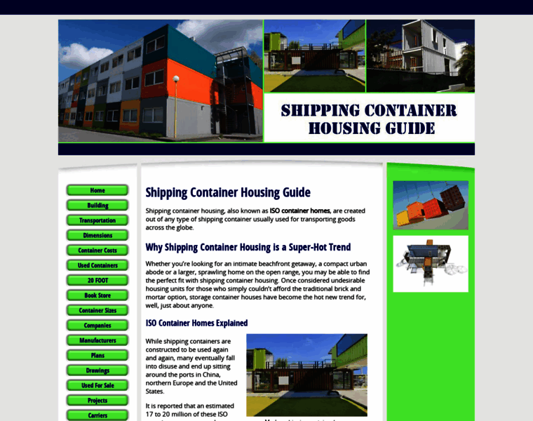 Shipping-container-housing.com thumbnail