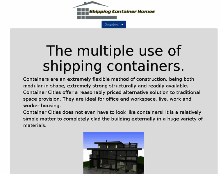 Shippingcontainerhousedesign.com thumbnail