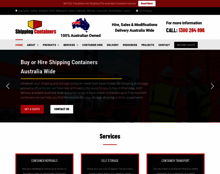 Shippingcontainers.com.au thumbnail