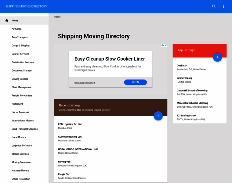 Shippingmovingdirectory.com thumbnail