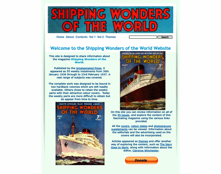 Shippingwondersoftheworld.com thumbnail