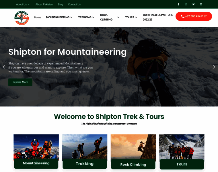 Shipton-trekking.com thumbnail