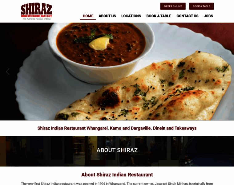 Shirazindianrestaurant.co.nz thumbnail