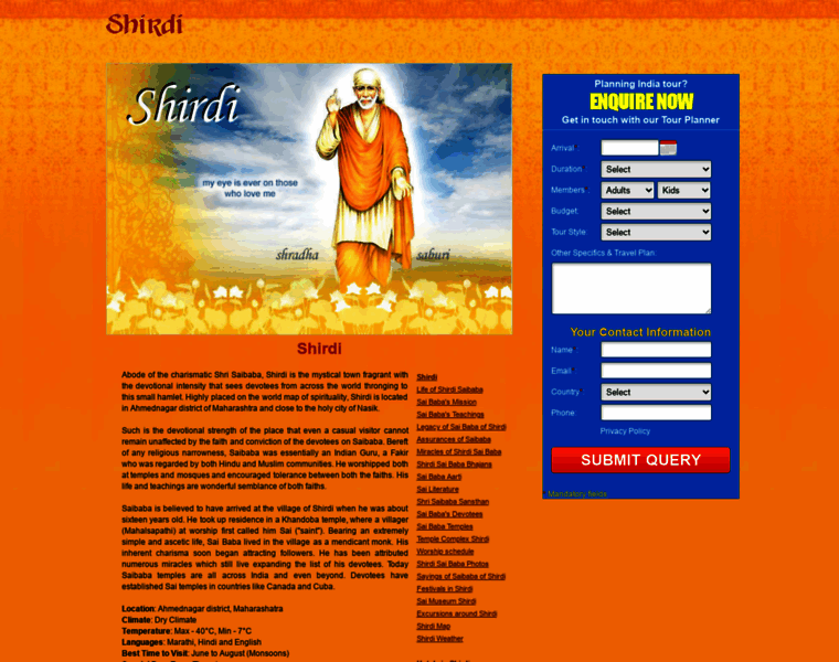 Shirdi.org.uk thumbnail