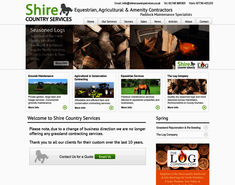 Shirecountryservices.co.uk thumbnail