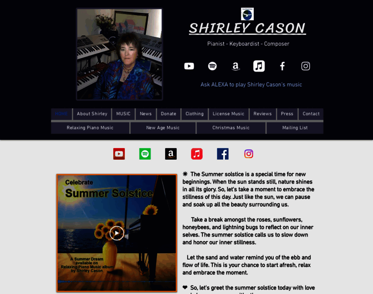 Shirleycason.com thumbnail