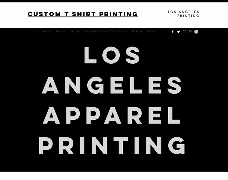 Shirtprintingcompanylosangeles.com thumbnail