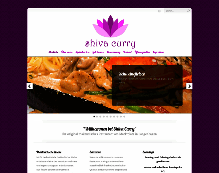 Shivacurry.de thumbnail
