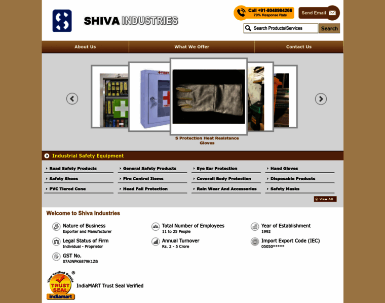 Shivaindustries.net thumbnail