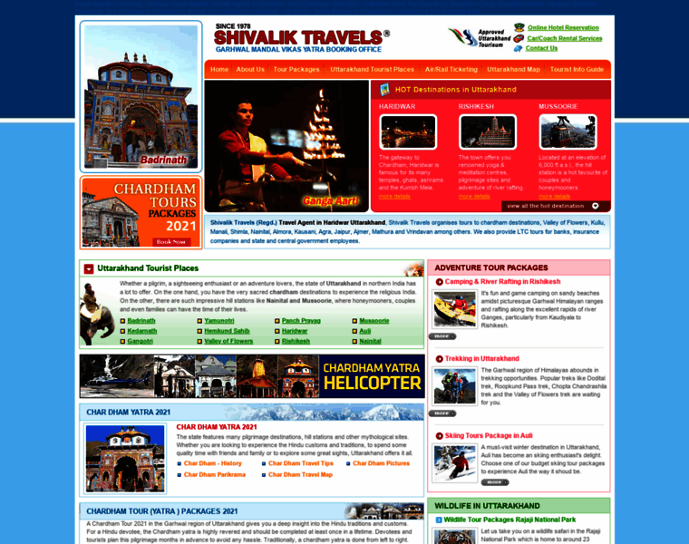 Shivaliktravels.com thumbnail