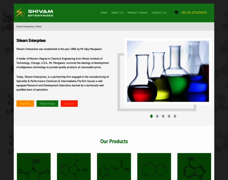 Shivamchemicals.com thumbnail