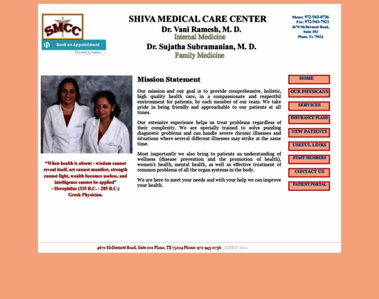 Shivamedicalcarecenter.com thumbnail
