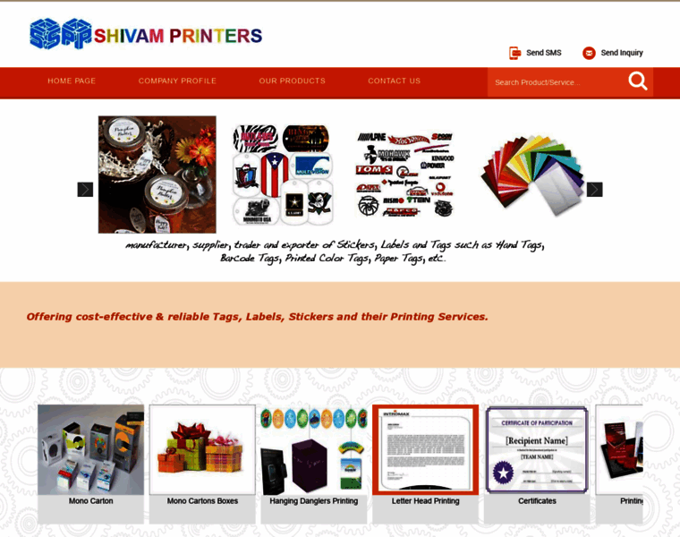 Shivamprinters.in thumbnail