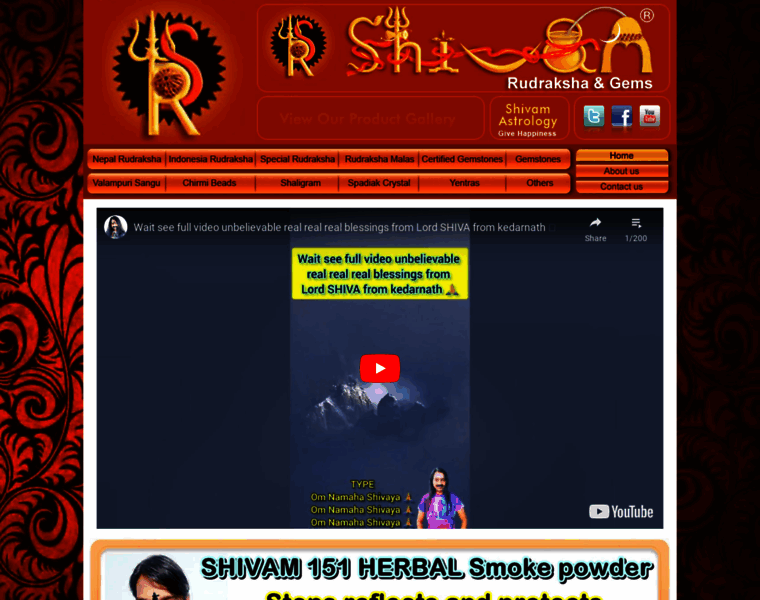 Shivamrudraksha.com thumbnail