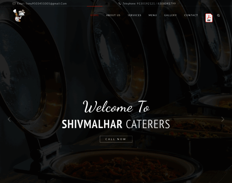 Shivmalharcaterers.online thumbnail