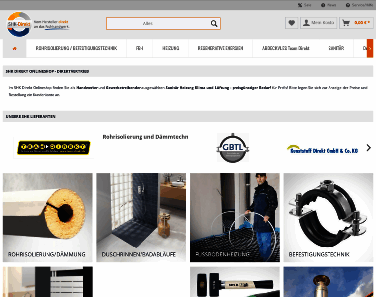 Shk-direkt.de thumbnail
