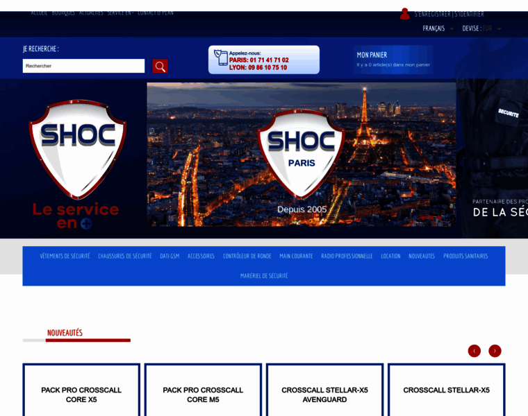 Shoc-securite.fr thumbnail
