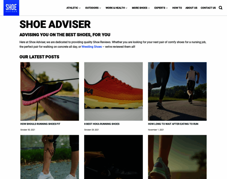 Shoeadviser.com thumbnail
