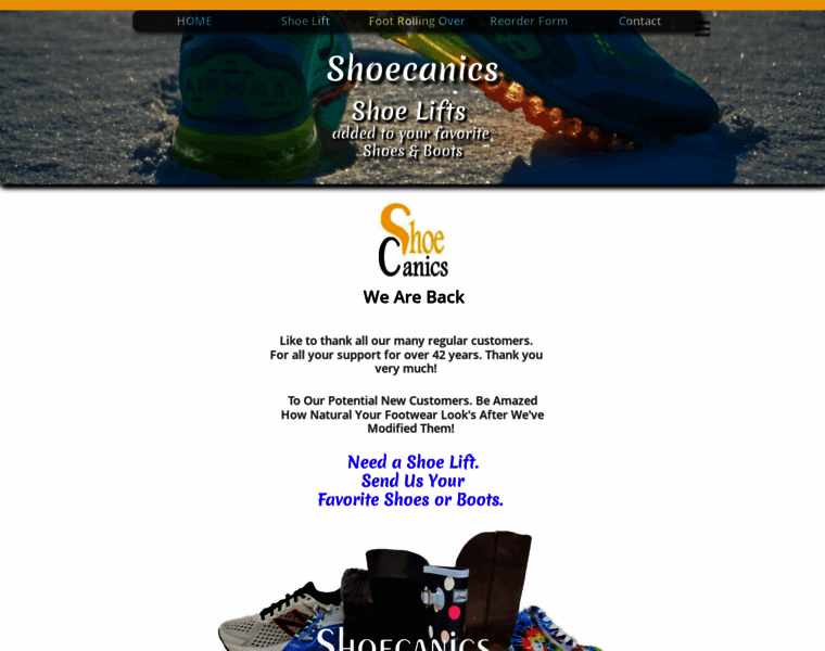 Shoecanics.com thumbnail