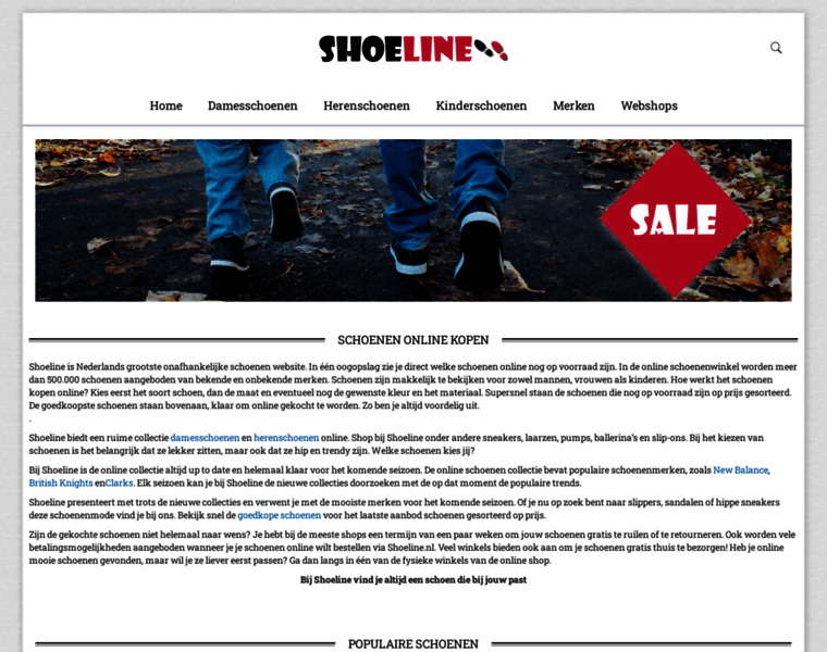 Shoeline.nl thumbnail