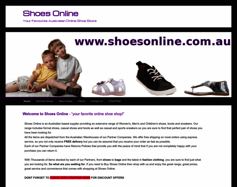 Shoesonline.com.au thumbnail