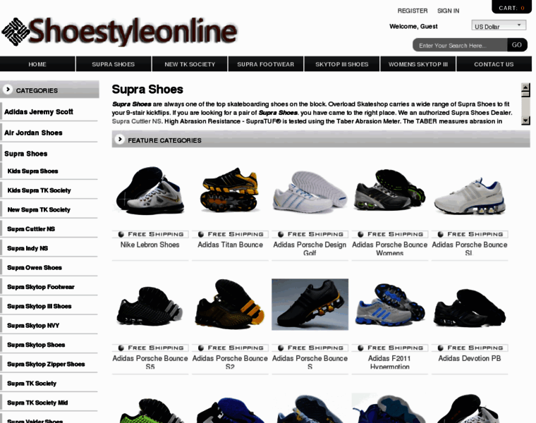Shoestyleonline.com thumbnail
