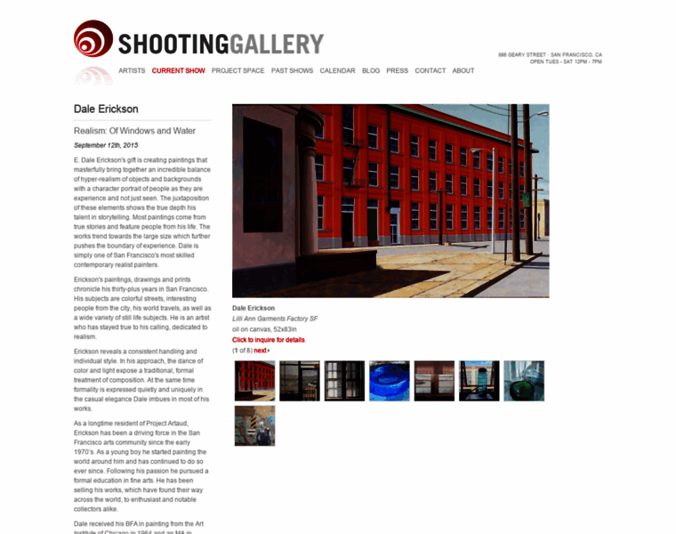 Shootinggallerysf.com thumbnail