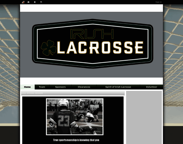 Shootingirishlacrosse.com thumbnail