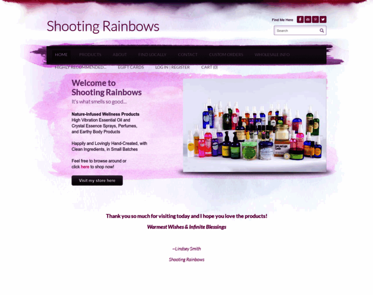 Shootingrainbows.com thumbnail
