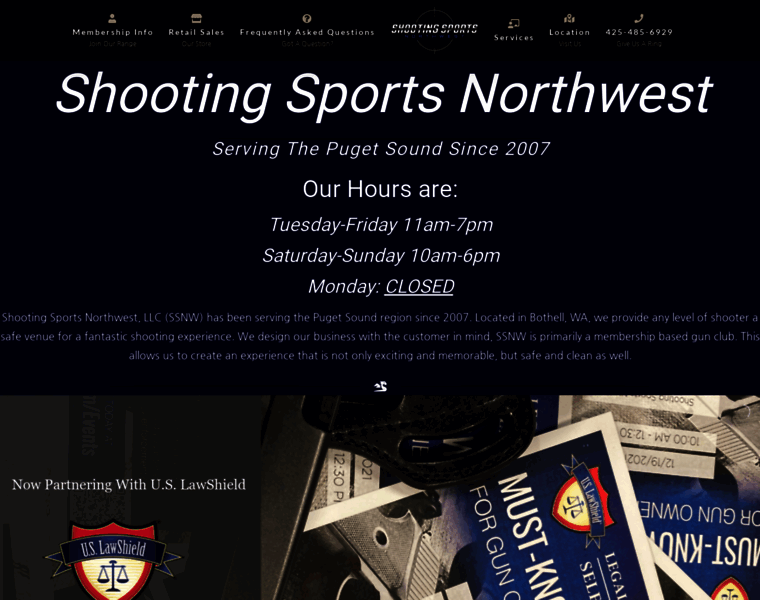 Shootingsportsnorthwest.com thumbnail