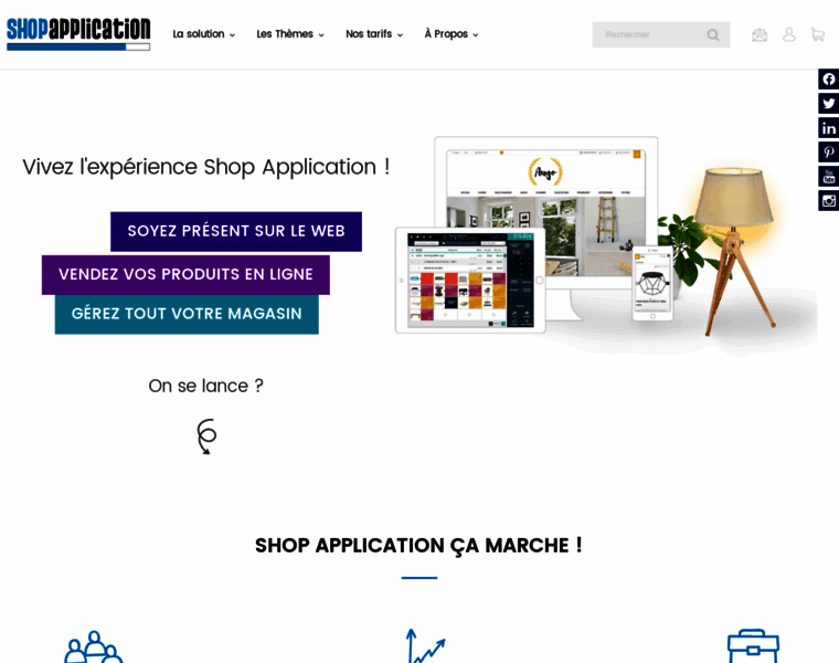 Shop-application.com thumbnail