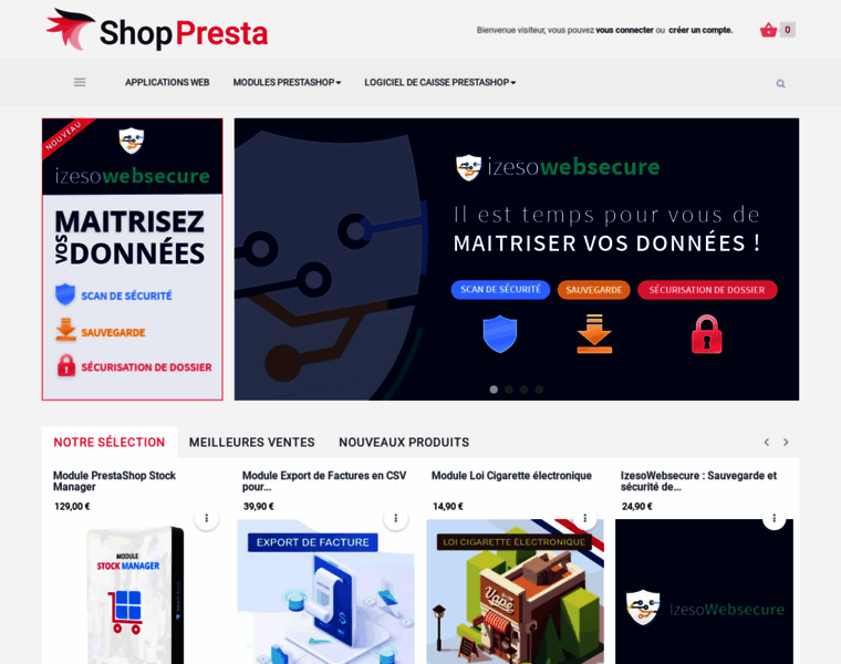 Shop-presta.fr thumbnail