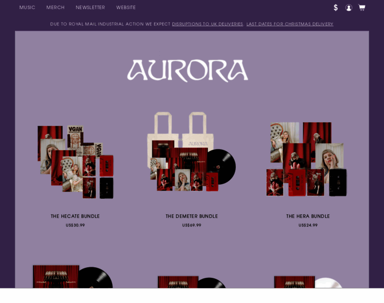 Shop.aurora-music.com thumbnail