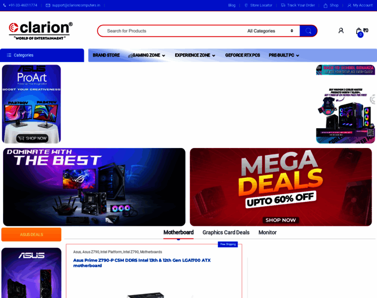 Shop.clarioncomputers.in thumbnail