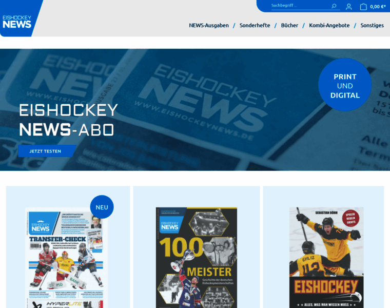 Shop.eishockeynews.de thumbnail