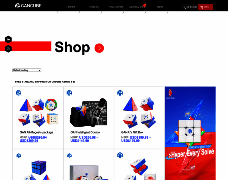 Shop.gancube.com thumbnail