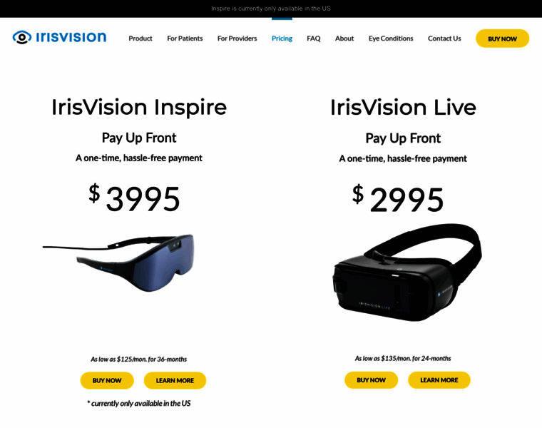 Shop.irisvision.com thumbnail
