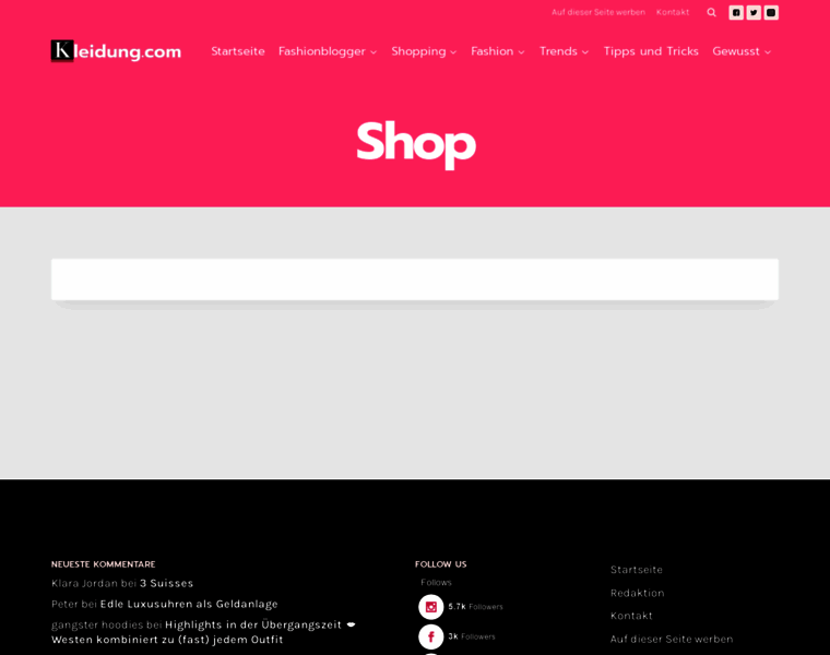 Shop.kleidung.com thumbnail