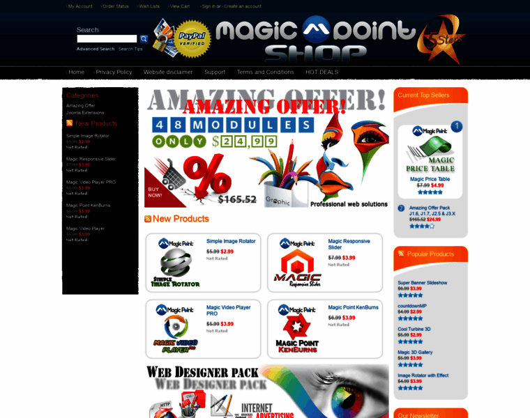 Shop.magicpoint.co thumbnail