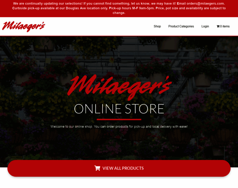 Shop.milaegers.com thumbnail