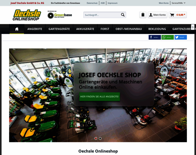 Shop.oechsle-gmbh.de thumbnail