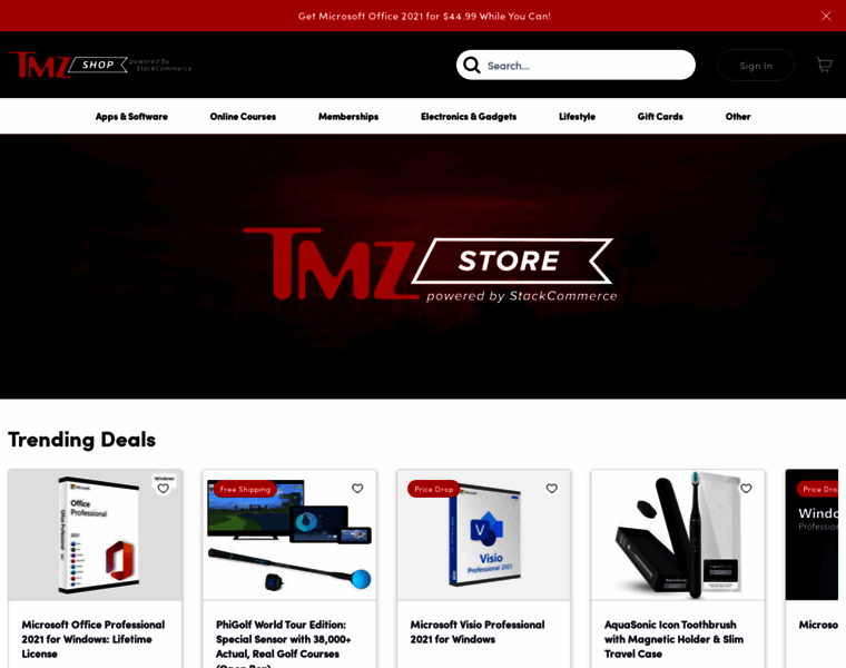 Shop.tmz.com thumbnail
