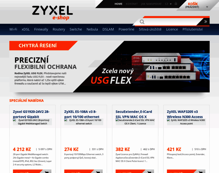 Shop.zyxel.cz thumbnail